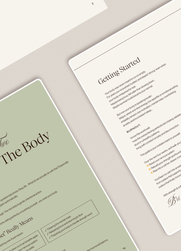 Pages from a wellness guide